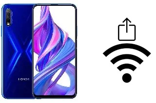 Como gerar um código QR com a senha Wifi em um Honor 9X