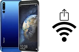 Como gerar um código QR com a senha Wifi em um Honor Magic 2