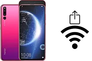 Como gerar um código QR com a senha Wifi em um Honor Magic 2 3D