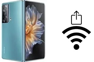 Como gerar um código QR com a senha Wifi em um Honor Magic Vs