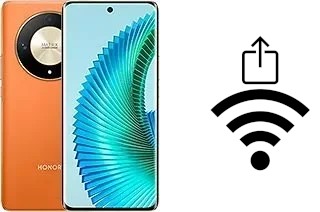 Como gerar um código QR com a senha Wifi em um Honor Magic6 Lite