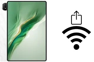 Como gerar um código QR com a senha Wifi em um Honor MagicPad 2 12.3