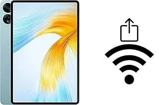 Como gerar um código QR com a senha Wifi em um Honor MagicPad 13