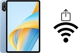 Como gerar um código QR com a senha Wifi em um Honor Pad V8 Pro