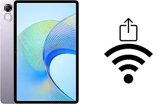 Como gerar um código QR com a senha Wifi em um Honor Pad X8 Pro