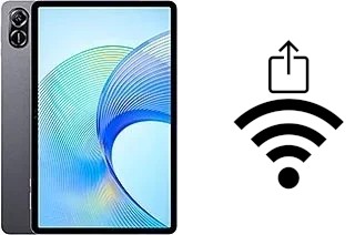 Como gerar um código QR com a senha Wifi em um Honor Pad X9