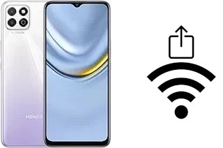 Como gerar um código QR com a senha Wifi em um Honor Play 20