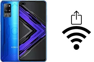 Como gerar um código QR com a senha Wifi em um Honor Play4 Pro