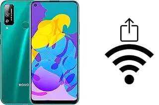 Como gerar um código QR com a senha Wifi em um Honor Play 4T