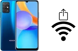 Como gerar um código QR com a senha Wifi em um Honor Play 5T Youth