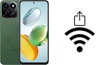 Como gerar um código QR com a senha Wifi em um Honor 200 Smart