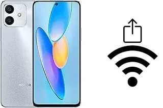 Como gerar um código QR com a senha Wifi em um Honor Play6T Pro