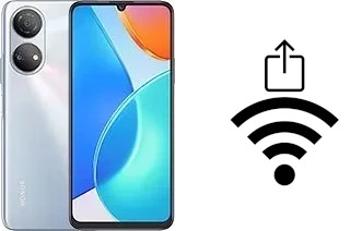 Como gerar um código QR com a senha Wifi em um Honor Play 30 Plus