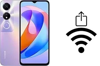 Como gerar um código QR com a senha Wifi em um Honor Play 40