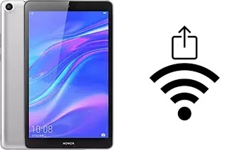 Como gerar um código QR com a senha Wifi em um Honor Tab 5