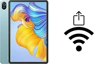 Como gerar um código QR com a senha Wifi em um Honor Pad 8