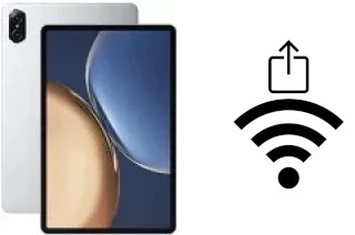 Como gerar um código QR com a senha Wifi em um Honor Tablet V7 Pro