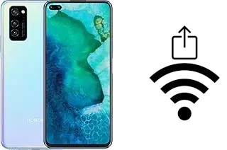 Como gerar um código QR com a senha Wifi em um Honor V30