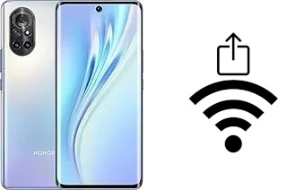 Como gerar um código QR com a senha Wifi em um Honor V40 Lite