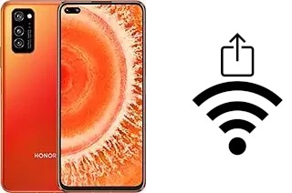 Como gerar um código QR com a senha Wifi em um Honor View30