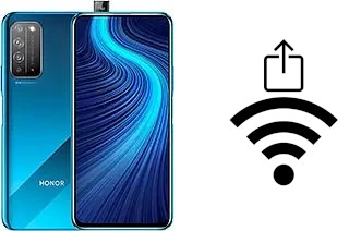 Como gerar um código QR com a senha Wifi em um Honor X10 5G