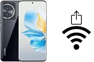 Como gerar um código QR com a senha Wifi em um Honor 100