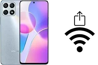 Como gerar um código QR com a senha Wifi em um Honor X30i