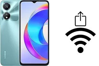 Como gerar um código QR com a senha Wifi em um Honor X5 Plus