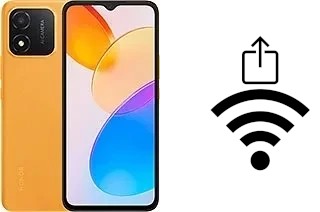 Como gerar um código QR com a senha Wifi em um Honor X5