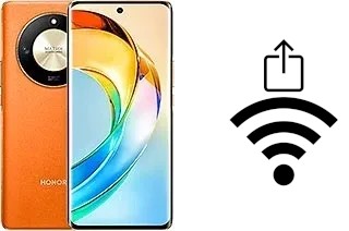 Como gerar um código QR com a senha Wifi em um Honor X50