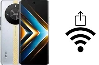 Como gerar um código QR com a senha Wifi em um Honor X50 GT