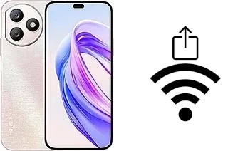 Como gerar um código QR com a senha Wifi em um Honor X50i+