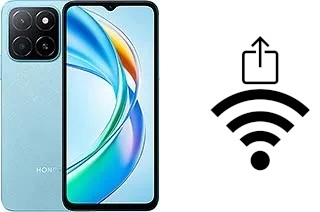 Como gerar um código QR com a senha Wifi em um Honor X5b Plus