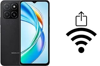 Como gerar um código QR com a senha Wifi em um Honor X5b