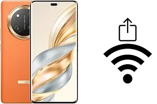 Como gerar um código QR com a senha Wifi em um Honor X60 Pro