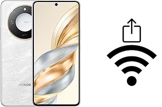 Como gerar um código QR com a senha Wifi em um Honor X60