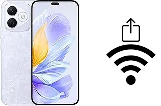 Como gerar um código QR com a senha Wifi em um Honor X60i