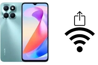 Como gerar um código QR com a senha Wifi em um Honor X6a