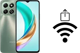 Como gerar um código QR com a senha Wifi em um Honor X6b