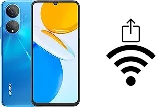 Como gerar um código QR com a senha Wifi em um Honor X7