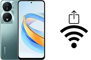 Como gerar um código QR com a senha Wifi em um Honor X7b 5G (50 MP)