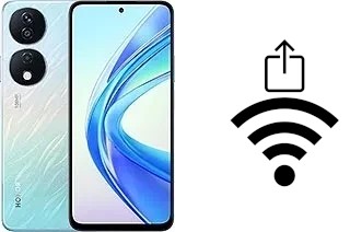 Como gerar um código QR com a senha Wifi em um Honor X7b