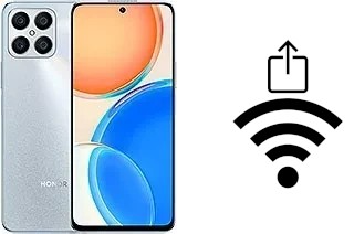 Como gerar um código QR com a senha Wifi em um Honor X8