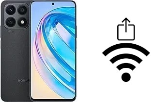 Como gerar um código QR com a senha Wifi em um Honor X8a