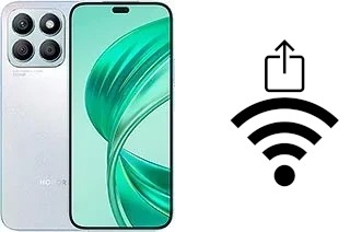 Como gerar um código QR com a senha Wifi em um Honor X8b