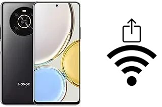 Como gerar um código QR com a senha Wifi em um Honor X9