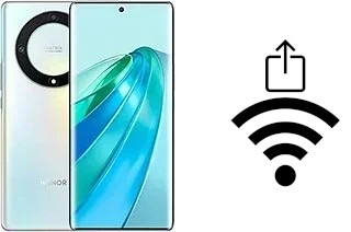 Como gerar um código QR com a senha Wifi em um Honor X9a