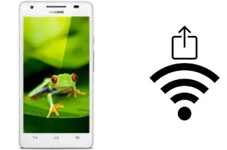 Como gerar um código QR com a senha Wifi em um Honor 3