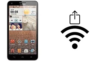 Como gerar um código QR com a senha Wifi em um Honor 3X G750