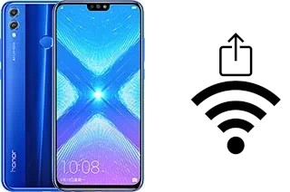 Como gerar um código QR com a senha Wifi em um Honor 8X